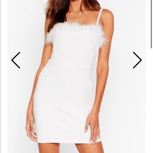 Nasty Gal white dress